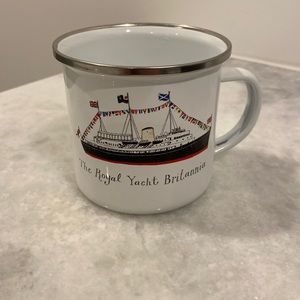 The Royal Yacht Britannia tin cup!